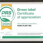 PRS Green Label Certificate